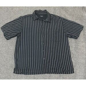 Toscano Men's M Striped Short Sleeve Shirt